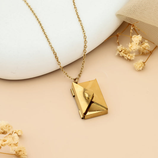 Love message box loket chain