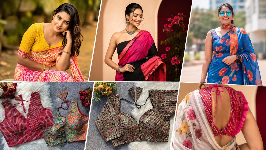 Best Blouse Designs for Cotton Sarees