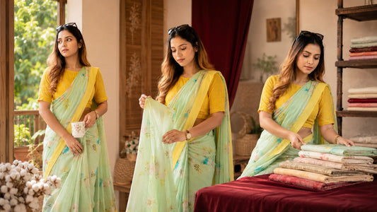 Best Cotton Saree for Working Women