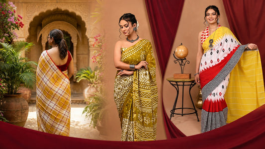 Cotton Saree Color Guide for Skin Tone