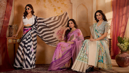 Cotton Saree for Festive Wear Styling
