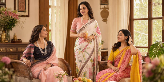 Cotton Saree vs Linen Saree