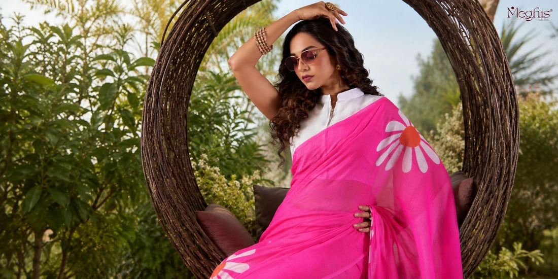 How to Look Stylish in a Simple Cotton Saree