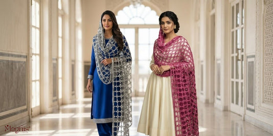 Affordable Mirror Dupatta Under ₹1000