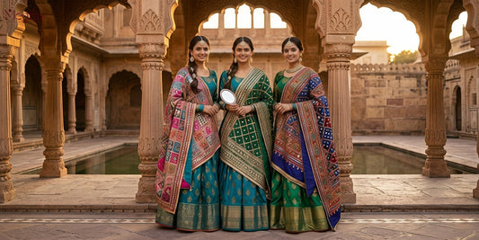 How to Style a Heavy Dupatta with Light Outfit
