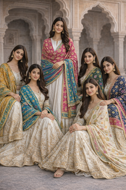 Royal Patola Weaved dupatta