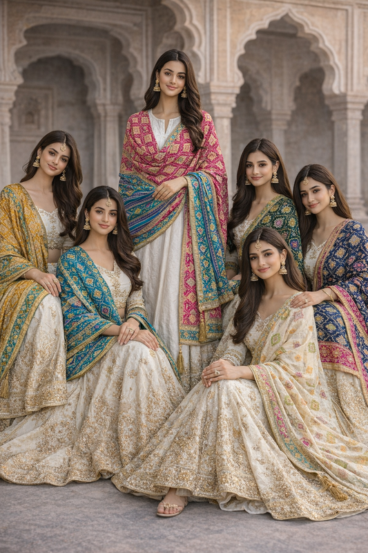 Royal Patola Weaved dupatta