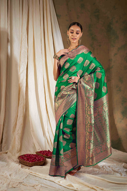 Banarasi Art Silk Woven Zari saree