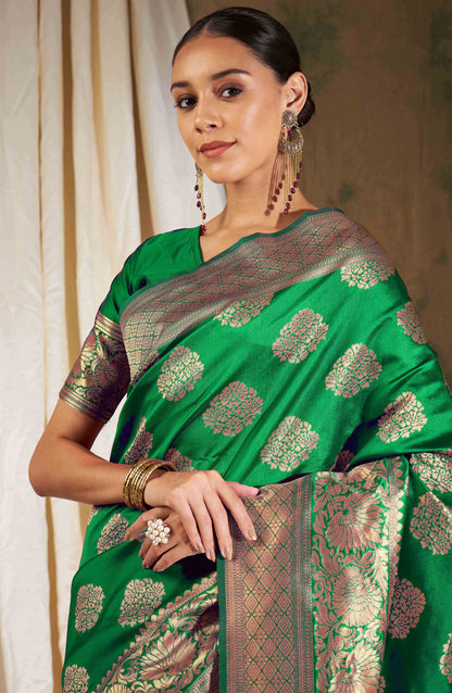 Banarasi Art Silk Woven Zari saree