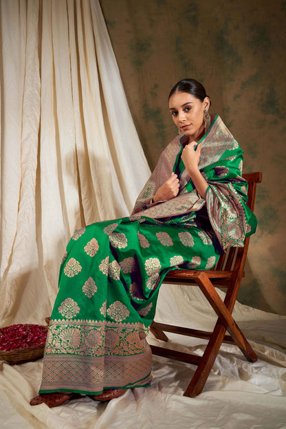 Banarasi Art Silk Woven Zari saree