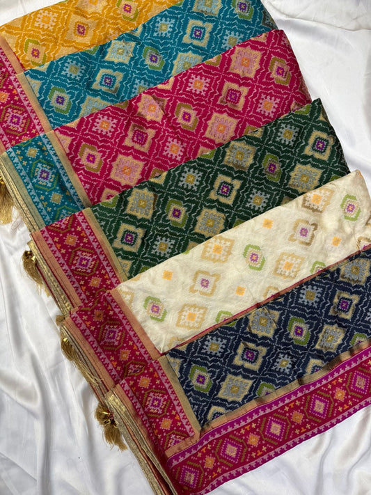 Royal Patola Weaved dupatta