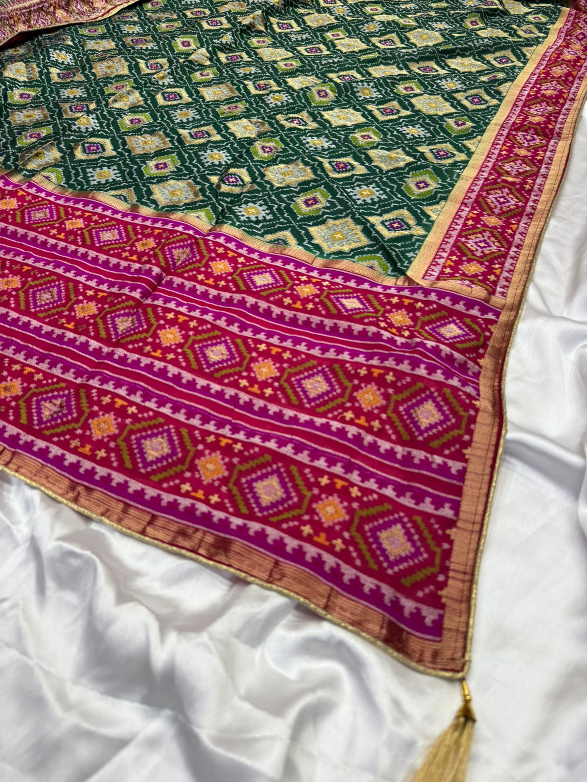 Royal Patola Weaved dupatta