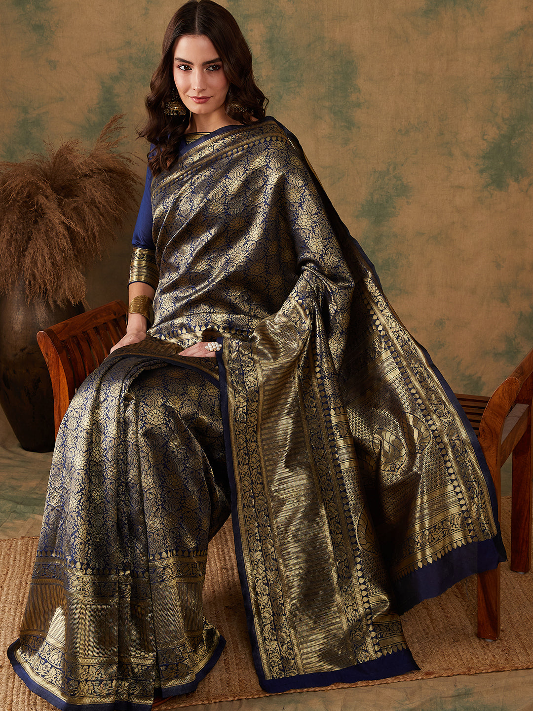 Banarasi Art Silk Woven Design Zari Saree