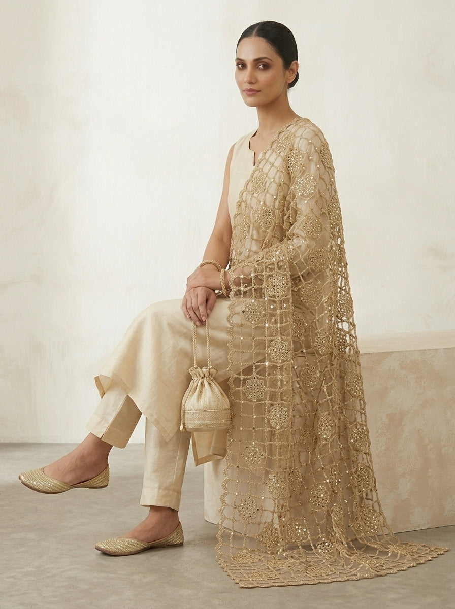 Trending Sheesh Mirror Dupatta