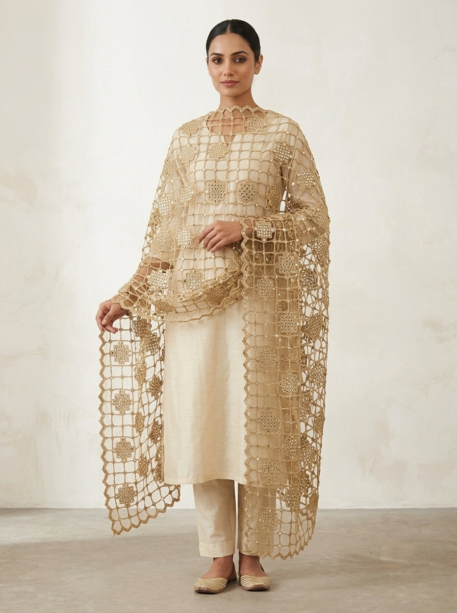 Trending Sheesh Mirror Dupatta