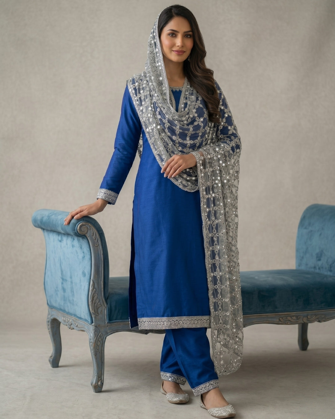 Trending Sheesh Mirror Dupatta
