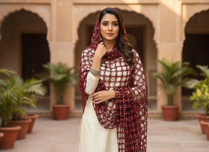 Trending Sheesh Mirror Dupatta