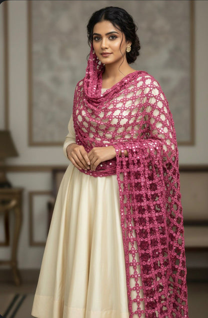 Trending Sheesh Mirror Dupatta