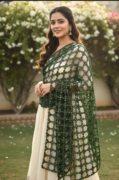 Trending Sheesh Mirror Dupatta