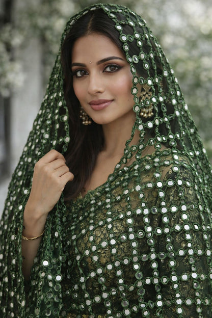 Trending Sheesh Mirror Dupatta