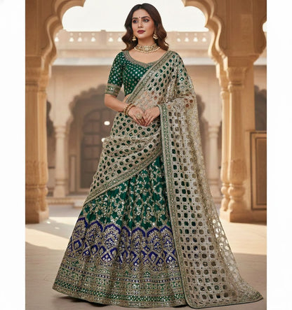 Sequins cutwork embellished dupatta