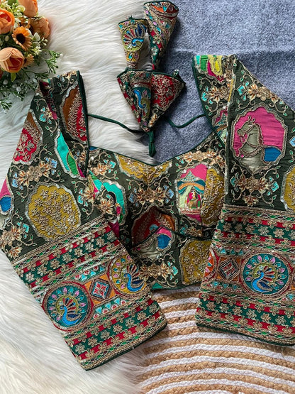 Sabyasachi inspired Viscose stitched blouses