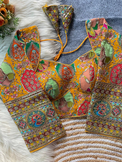 Sabyasachi inspired Viscose stitched blouses