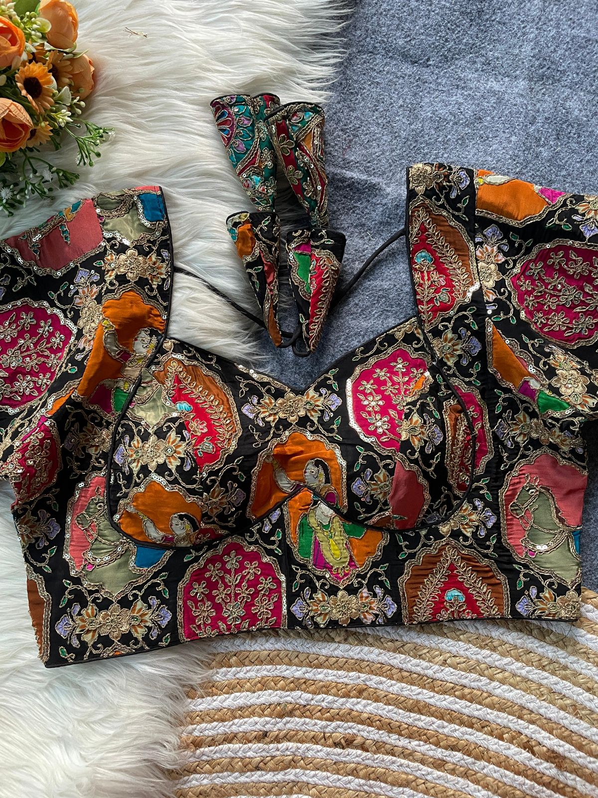 Sabyasachi inspired Viscose stitched blouses