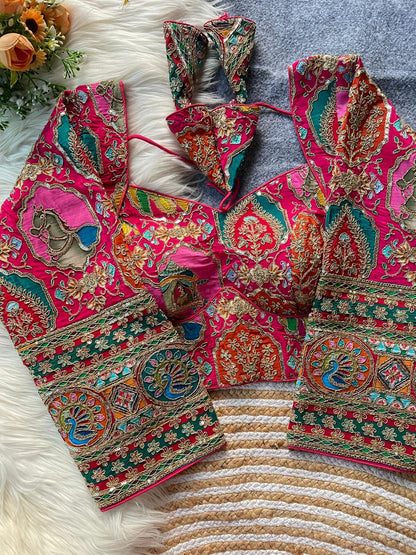 Sabyasachi inspired Viscose stitched blouses