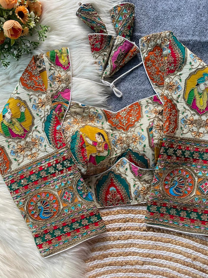 Sabyasachi inspired Viscose stitched blouses