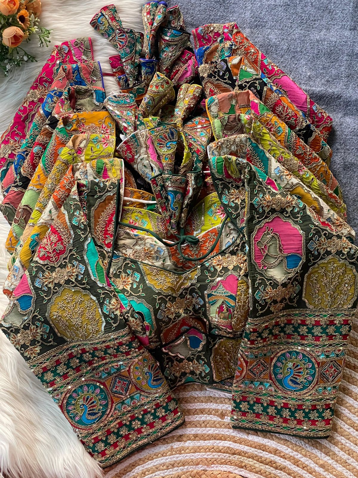 Sabyasachi inspired Viscose stitched blouses