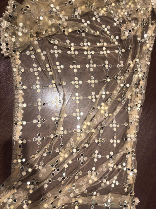 Trending Real Mirror Sheesh Dupatta