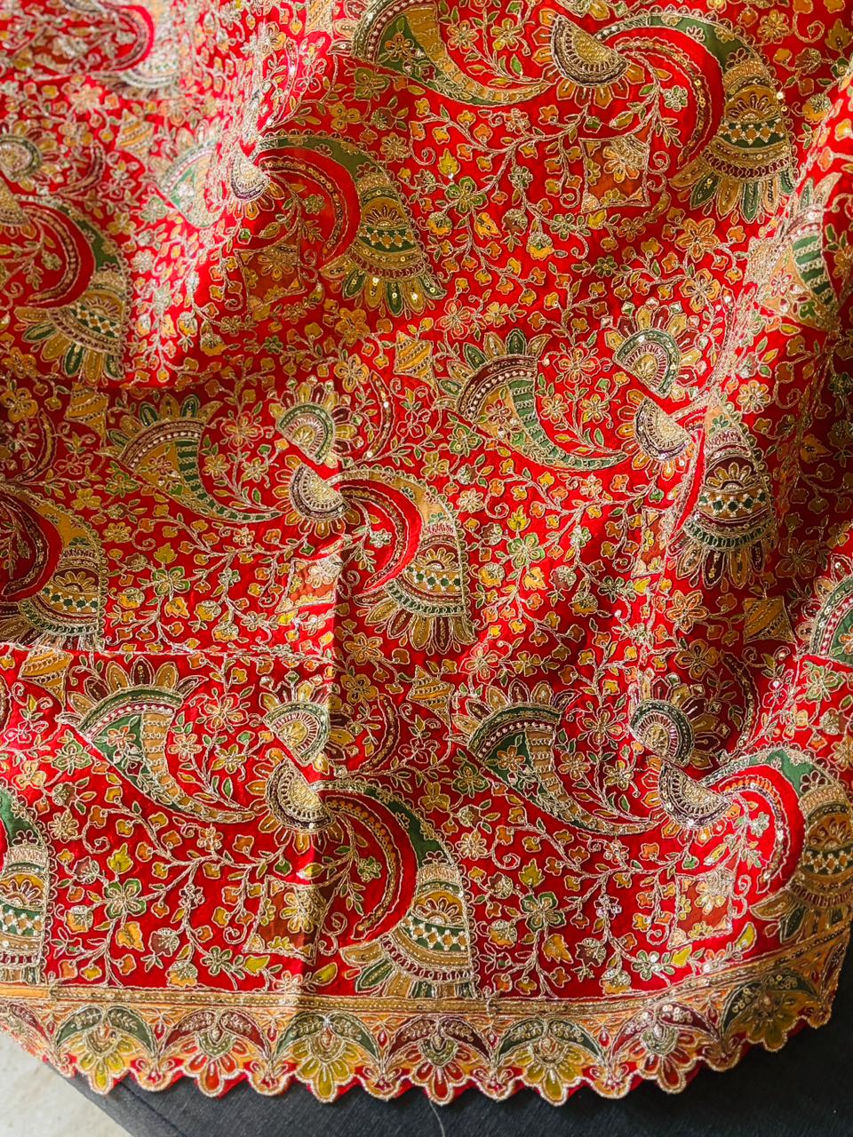 Royal Heritage Pure Chinon Silk Dupatta