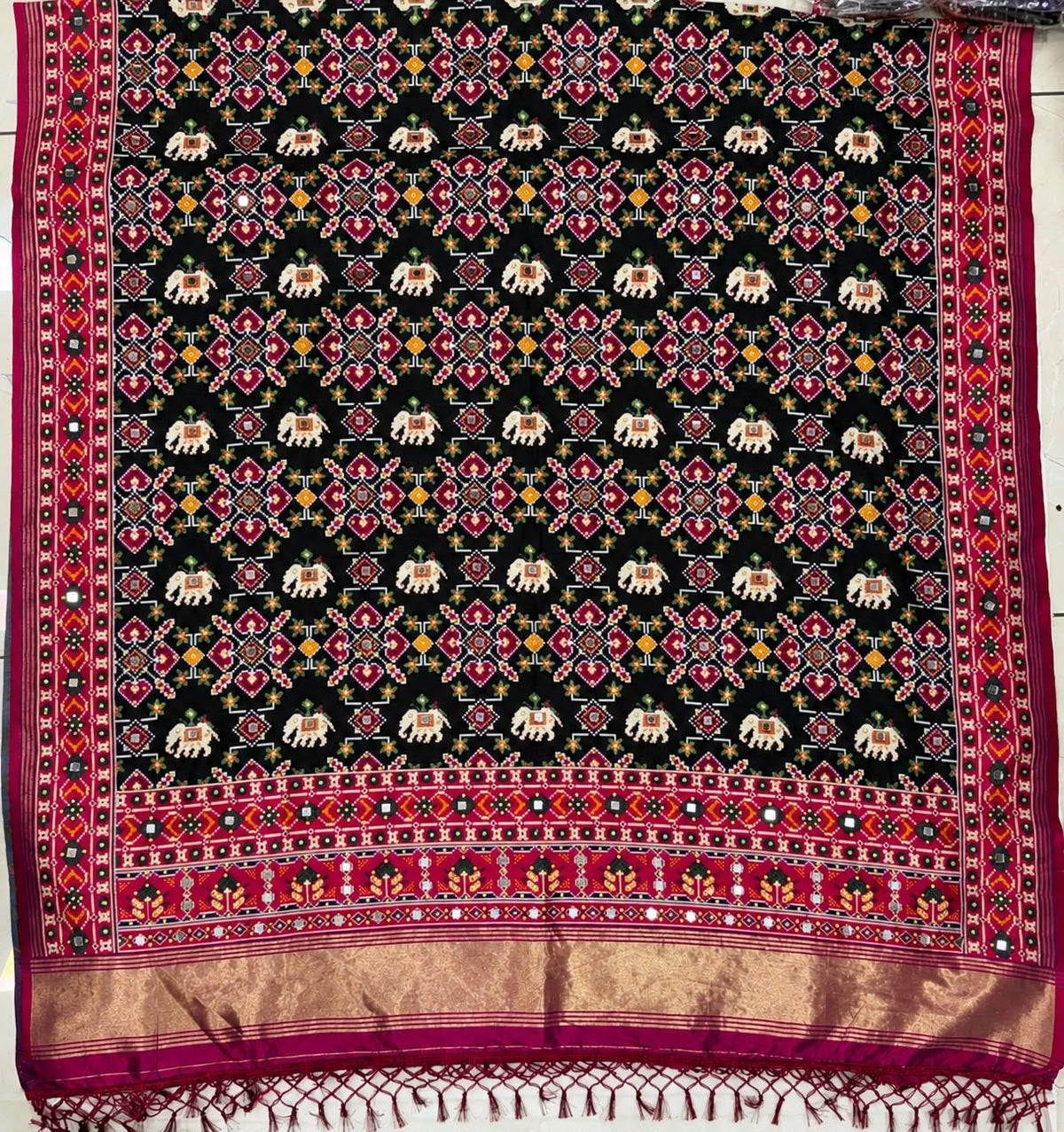 Pure Dola Silk Patan Patola Dupatta