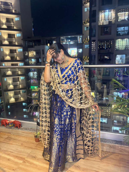 Trending sheesh mirror dupatta