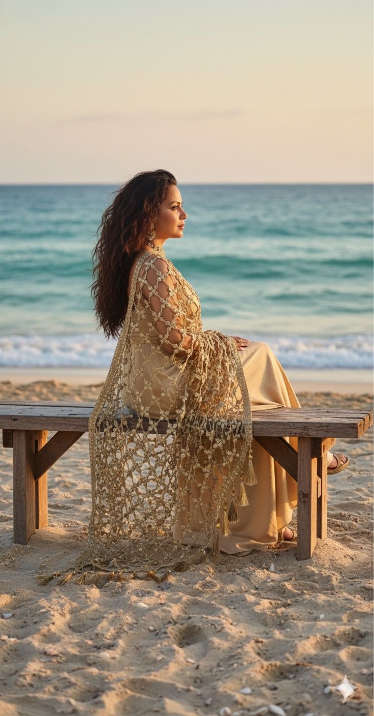 Trending sheesh mirror dupatta