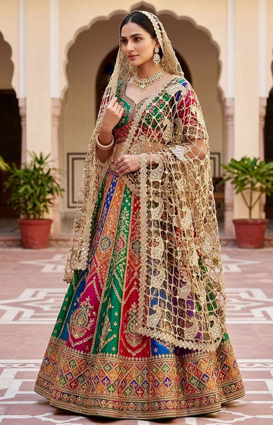 Trending Sheesh mirror dupatta Paisely