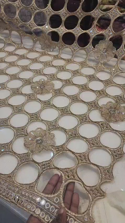 Trending Sheesh mirror dupatta