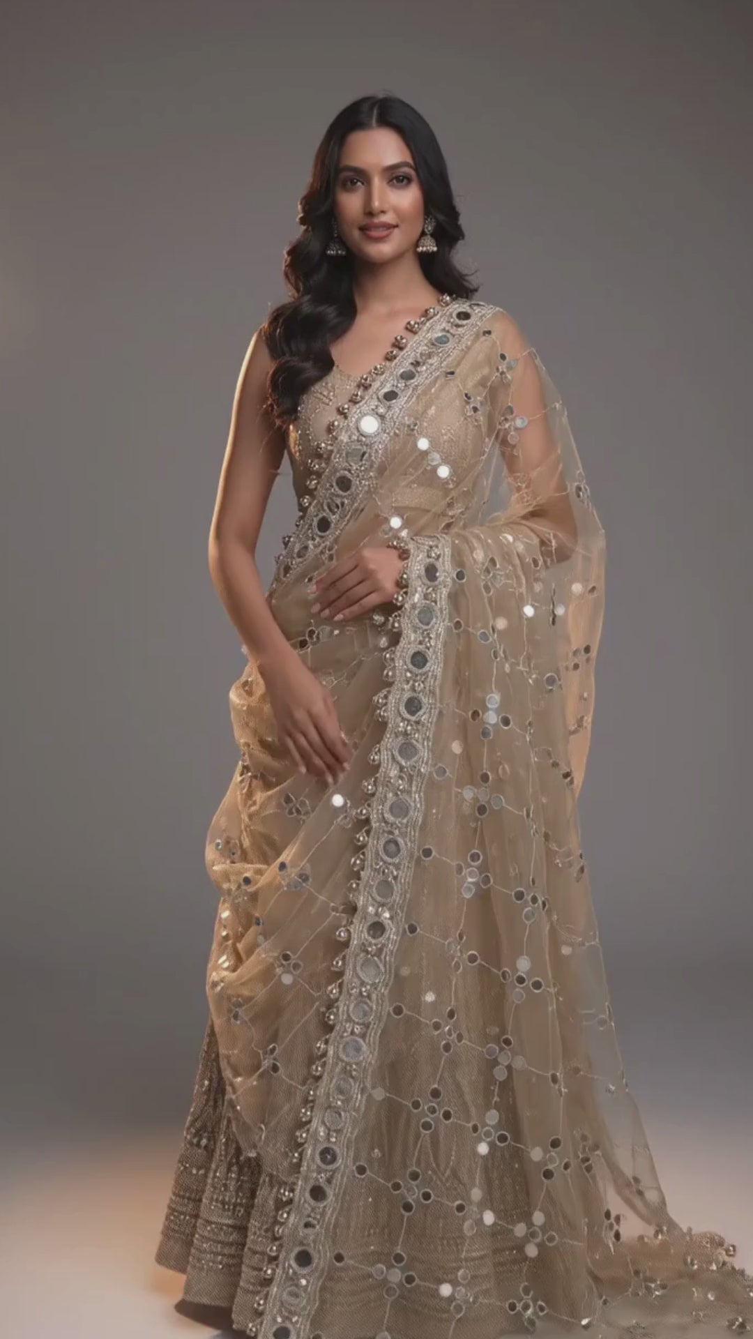 Trending Real Mirror Sheesh Dupatta